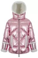 Куртка BORELLI, размер 134, розовый