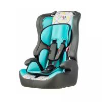 Автокресло группа 1/2/3 (9-36 кг) Liko Baby LB-513, кирпичный/лен