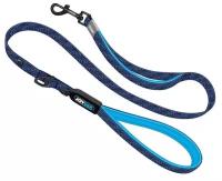 Поводок для собак Joyser Walk Base Leash синий с голубым L 2*120см