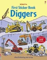 Usborne First Sticker Book Diggers