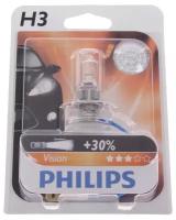 Лампа 12V H3 55W +30% PK22s блистер (1шт.) Premium PHILIPS 12336PRB1