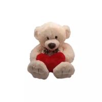 Мягкая игрушка Magic Bear Toys Медведь Берн бежевый с сердцем