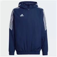 Куртка adidas, размер 2XL, синий