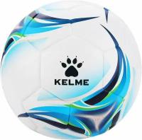 Мяч футбольный KELME Vortex 18.2, 8301QU5021-113, р.5, бело-синий