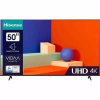 Hisense 50" Телевизор LED HISENSE 50A6K черный/4K Ultra HD/DVB-T/60Hz/DVB-T2/DVB-C/DVB-S/DVB-S2/USB/W 50A6K