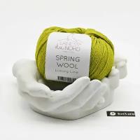 Пряжа Laines du Nord Spring Wool, хлопок + меринос, Цвет 19, 1 моток 50гр 140м