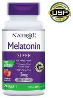 Natrol Melatonin Fast Dissolve (Мелатонин 5мг), 5mg, 250 шт