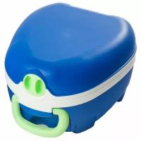 My Carry Potty горшок blue & white potty