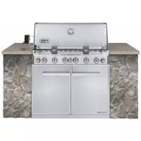 Гриль газовый Weber Summit S-660, 106.7х77х145 см