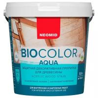 Neomid BIO COLOR aqua Декоративная пропитка для дерева (еловый лес, 0,9 л)