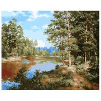 ВанГогВоМне Картина по номерам "Сосновый лес" (ZX 20821)