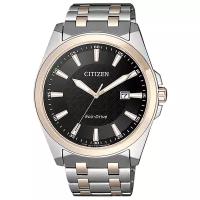 Наручные часы CITIZEN Eco-Drive BM7109-89E, черный, серебряный