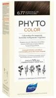 Phyto Фитоколор/Phyto Color Краска для волос светлый каштан-капучино оттенок 6,77 1 шт