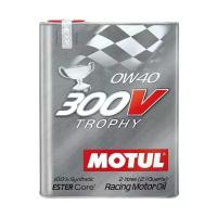 Синтетическое моторное масло Motul 300V Trophy 0W40