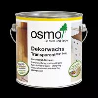 Масло OSMO Dekorwachs Transparente, 3143 коньяк, 0.18 л