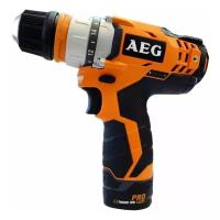 Аккумуляторная дрель AEG Powertools BBS 12C2 LI-202B (2 аккумулятора 2 Ач зарядное устройство )