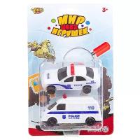 Набор машин Yako toys 2 шт, Полиция, пластик, 24х16х5 см, серия: Мир Моих Игрушек (В93180)