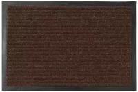 ANHUI IMPORT AND EXPORT CO.LTD Коврик грязезащитный размер 80х120см, дизайн коричневый (double stripe doormat)