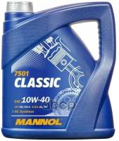 MANNOL 7501-4 Mannol Classic 10W40 4 Л. Полусинтетическое Моторное Масло 10W-40