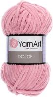 Пряжа Yarnart Dolce розовая пудра(769), 100%микрополиэстер, 120м, 100г, 1шт