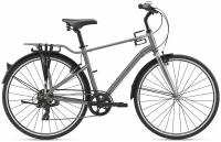 Велосипед Giant Momentum iNeed Street 28" (2021) (Велосипед Giant 21 iNeed Street 28", S, Темно-Серый, 2105001224)