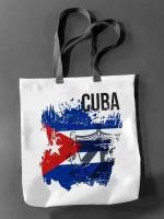 Сумка - шоппер Флаг Кубы