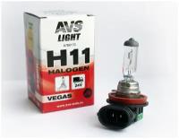 Лампа галогенная AVS Vegas H11.24V.70W (1 шт.)