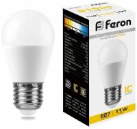 Лампа светодиодная Feron LB-750 E27 230В 11Вт 2700K 25949