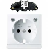 Розетка Schneider Electric MTN2334-0325, 16 А, с защитной шторкой, с заземлением