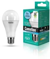 LED лампа груша 13Вт Е27 4500К(холодный свет) - LED13-A60/845/E27 (Camelion) (код 12046)