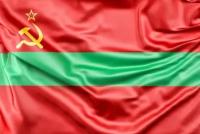 Настольный флажок Приднестровской Молдавской Республики (Приднестровья) 15х22 см