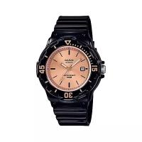 Наручные часы CASIO Collection Women LRW-200H-9E2, черный, золотой