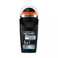 L'Oreal Paris Men ExpertCarbonProtect AntiPerspirant Intense Ise Deo Roll-On Карбоновая Защита 5 в 1, 50мл, (из Финляндии)