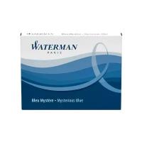 Картридж для перьевой ручки Waterman S01108 синий 8