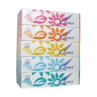 Kami Shodji Бумажные двухслойные салфетки Kami Shodji ELLEMOI (упаковка 5 пачек по 200 салфеток)