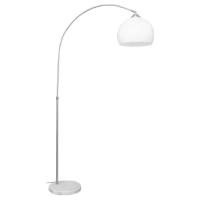 Изогнутый торшер Arte lamp A5823PN-1SS PAOLO