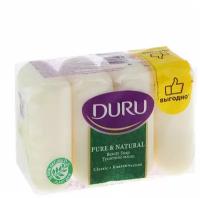 Duru Pure & Natural Мыло Классическое 4х85 г