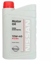 Синтетическое моторное масло Nissan 10W-40 SS A3/B4, 1 л