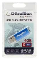 USB флэш-накопитель (OLTRAMAX OM004GB30-Bl синий)