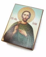 Икона "Святой Евгений", размер иконы - 15x18
