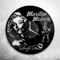 Настенные часы из виниловой пластинки с изображением Мэрилин Монро/Marilyn Monroe/Часы в подарок