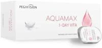 PEGAVISION Контактные линзы Aquamax 1 Day Vita, 30 шт. 8.6 -5,25
