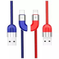 Кабель Baseus Couple Magnetic Lightning - USB (CALFD)