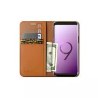 Чехол VRS Design Genuine Leather Galaxy для Samsung Galaxy S9