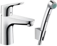 Смеситель для раковины Hansgrohe Focus 31927000 с гигиеническим душем