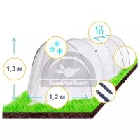 Парник БашАгроПласт Подснежник+, 800х120х130 см