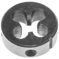 ЗУБР М10 x 1.25 мм сталь 9ХС, плашка круглая ручная (4-28022-10-1.25)