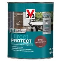 Эмаль Direct Protect V33 бордо, 0.75л