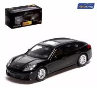 Машина металлическая PORSCHE PANAMERA TURBO, 1:43, цвет чёрный