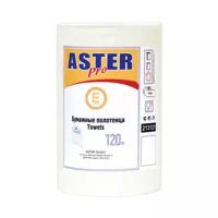 Полотенца бумажные Aster Pro Mini Econom белые однослойные